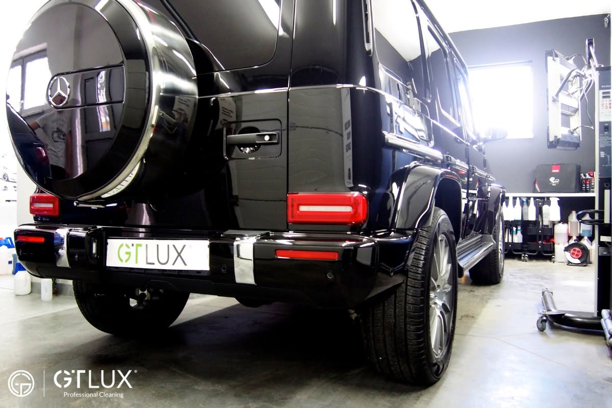 Mercedes klasy G w studiu GTLUX, widok z tyłu