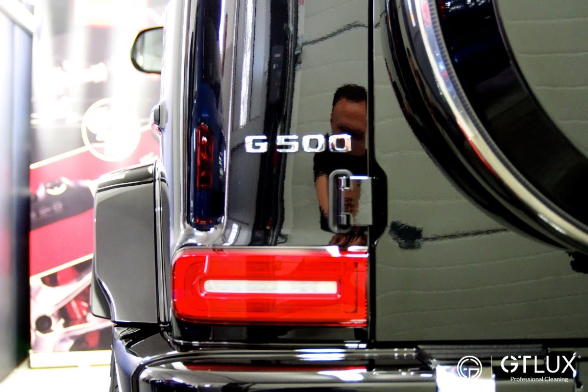 Detal tylnej części Mercedesa G 500